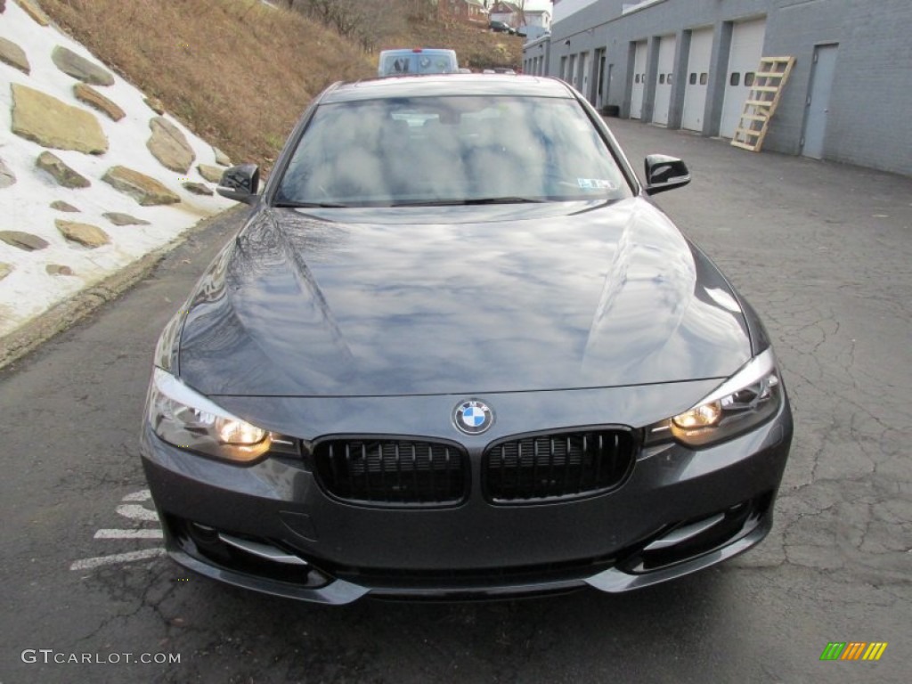 2015 3 Series 328i xDrive Sedan - Mineral Grey Metallic / Black photo #9