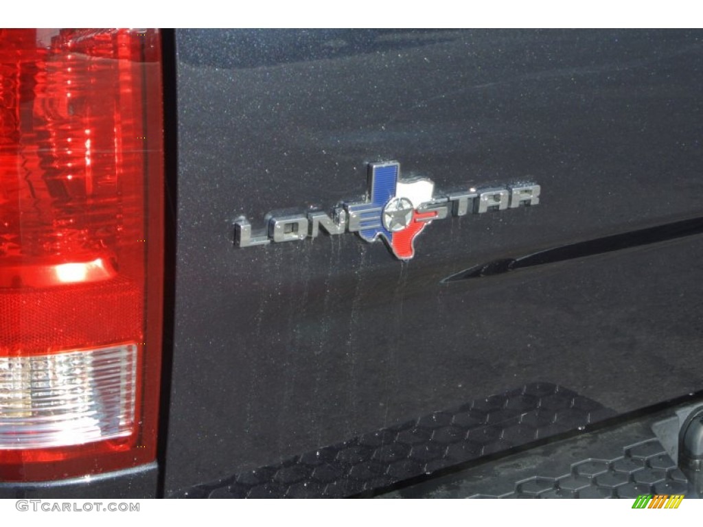 2013 1500 Lone Star Crew Cab 4x4 - Maximum Steel Metallic / Black/Diesel Gray photo #7