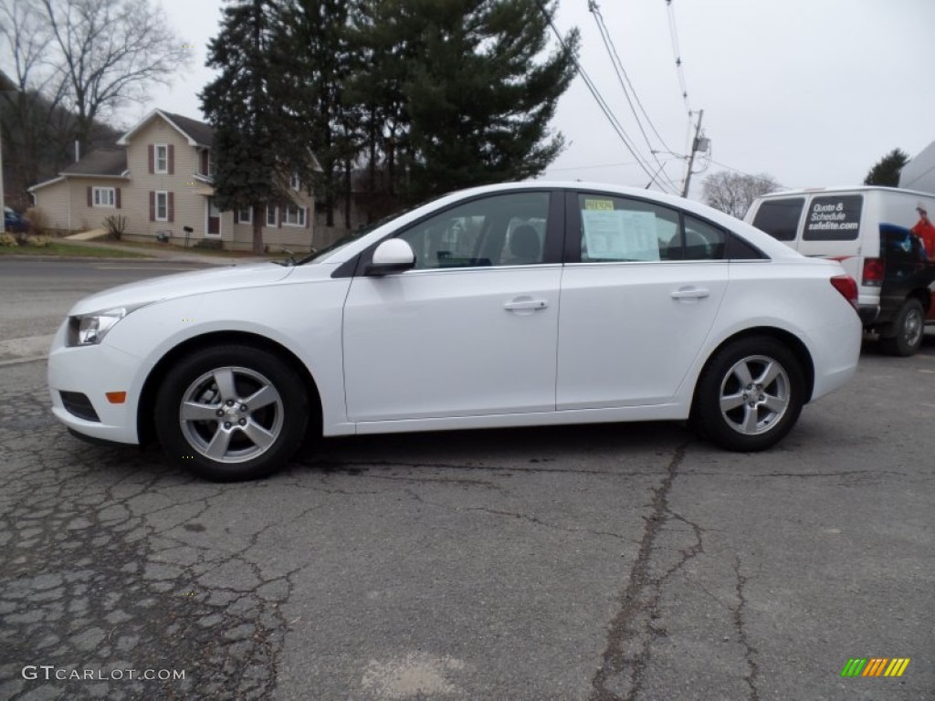 2014 Cruze LT - Summit White / Medium Titanium photo #1