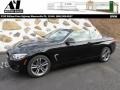 Jet Black - 4 Series 428i xDrive Convertible Photo No. 1