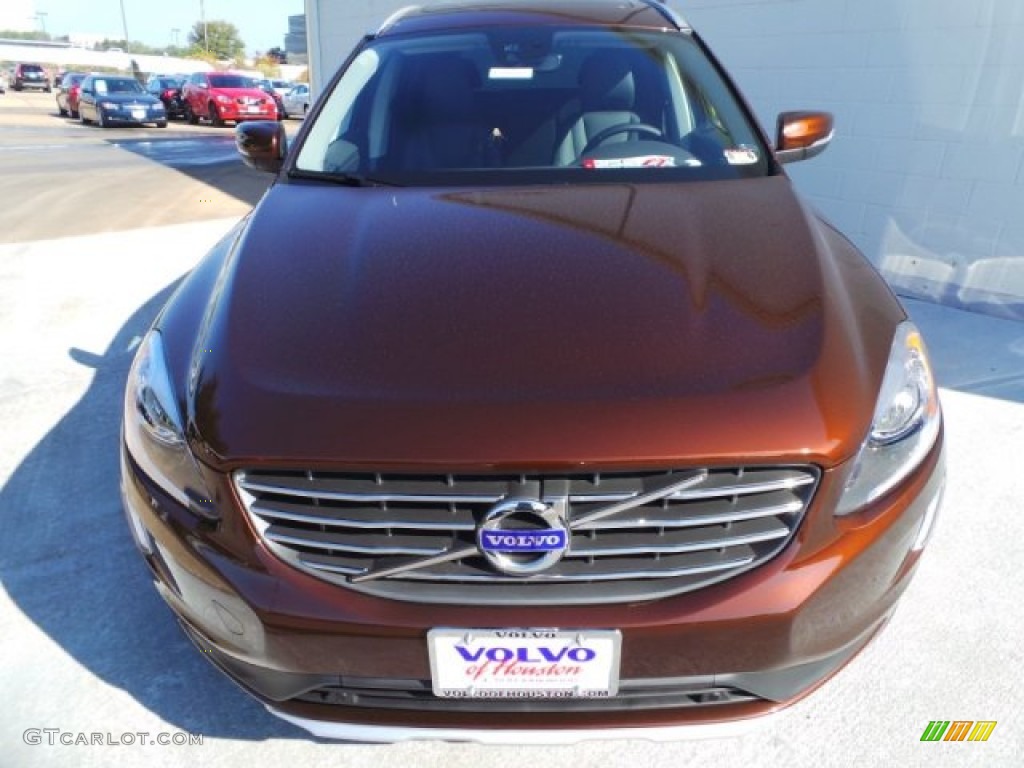 2015 XC60 T5 Drive-E - Rich Java Metallic / Off Black photo #2
