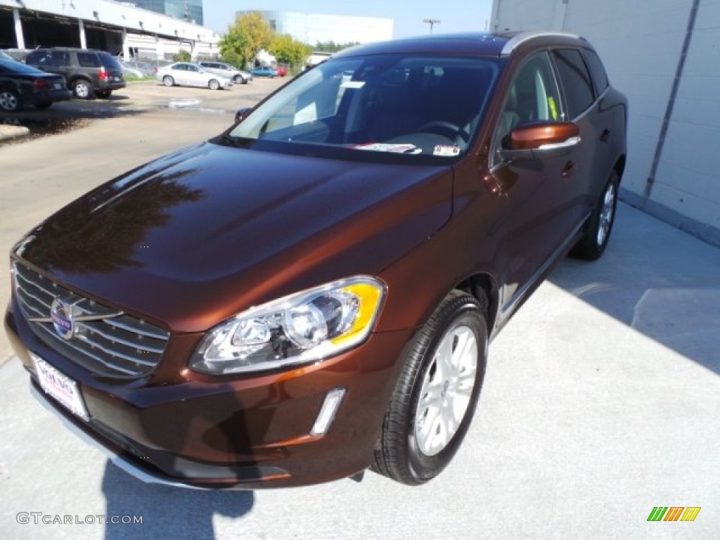 2015 XC60 T5 Drive-E - Rich Java Metallic / Off Black photo #3