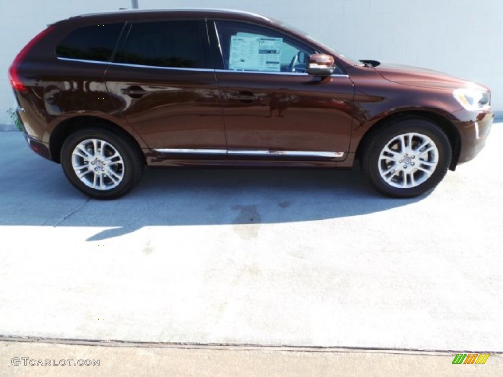 2015 XC60 T5 Drive-E - Rich Java Metallic / Off Black photo #6