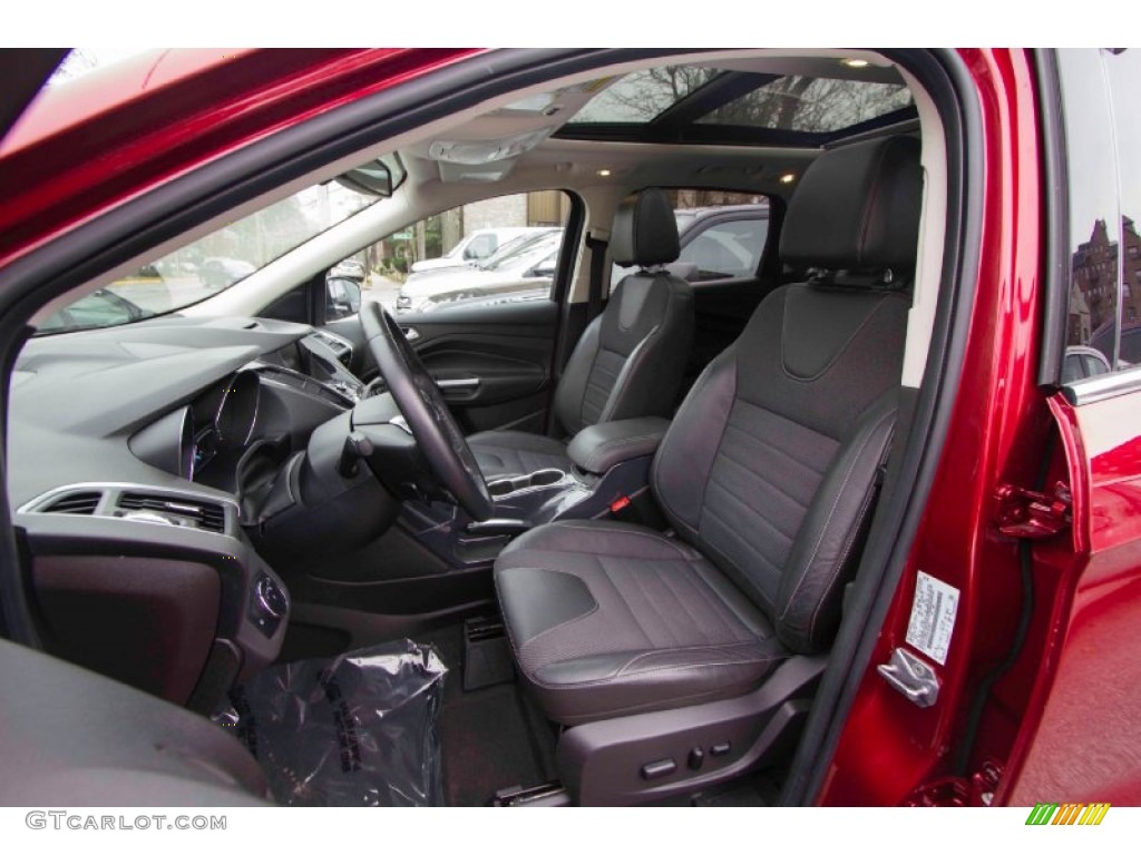 2013 Escape Titanium 2.0L EcoBoost 4WD - Ruby Red Metallic / Charcoal Black photo #10