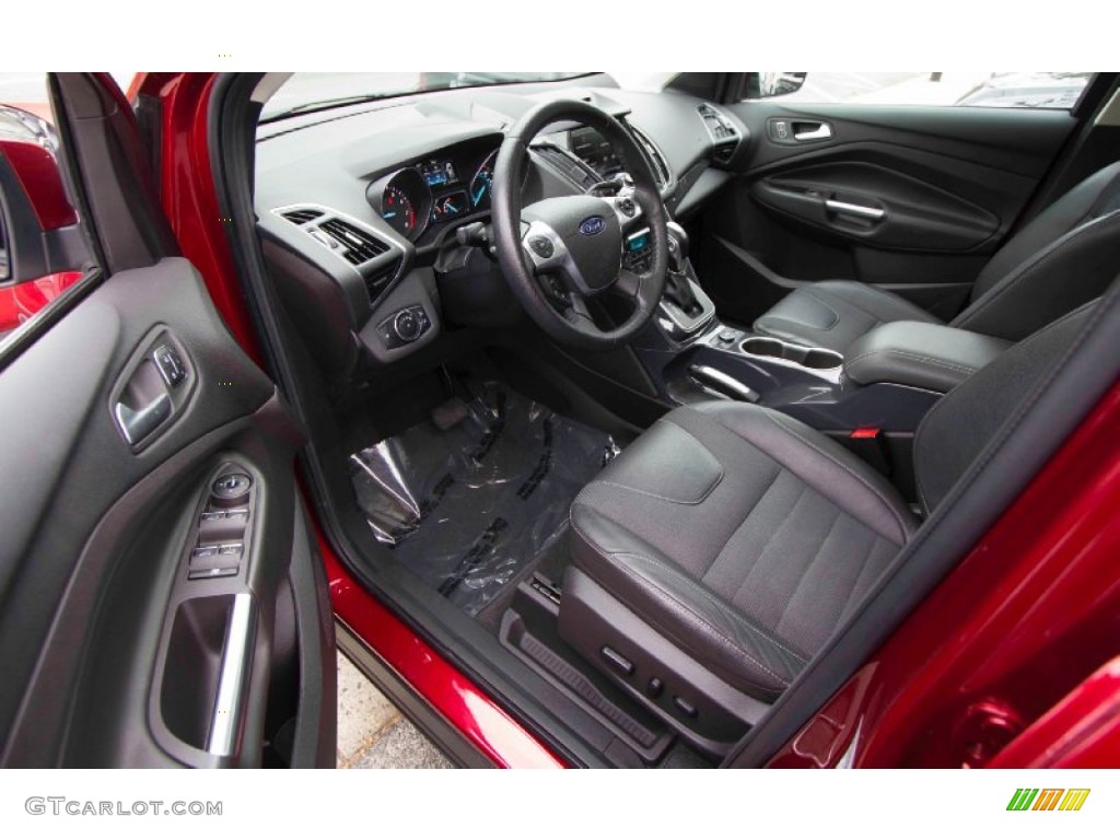 2013 Escape Titanium 2.0L EcoBoost 4WD - Ruby Red Metallic / Charcoal Black photo #11