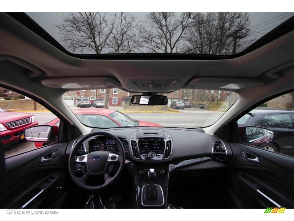 2013 Escape Titanium 2.0L EcoBoost 4WD - Ruby Red Metallic / Charcoal Black photo #13