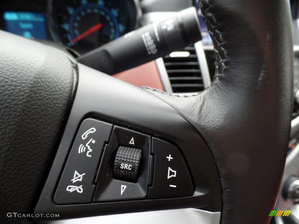 2014 Cruze LTZ - Summit White / Jet Black/Brick photo #34