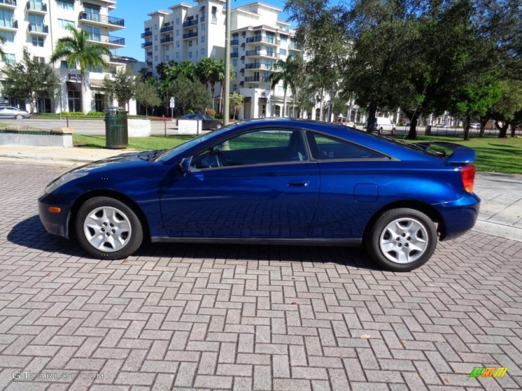 Spectra Blue Mica 2001 Toyota Celica GT Exterior Photo #99774947