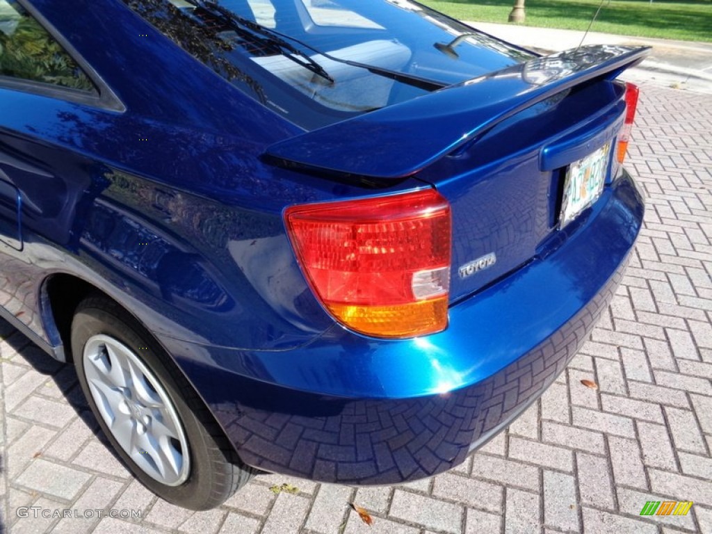 2001 Celica GT - Spectra Blue Mica / Black/Silver photo #33