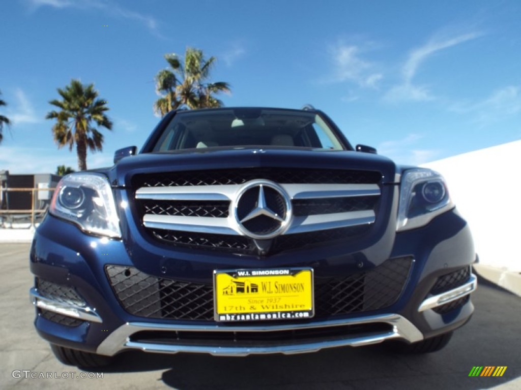 2015 GLK 350 - Lunar Blue Metallic / Ash/Black photo #2