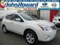2011 Pearl White Nissan Rogue SV AWD  photo #1