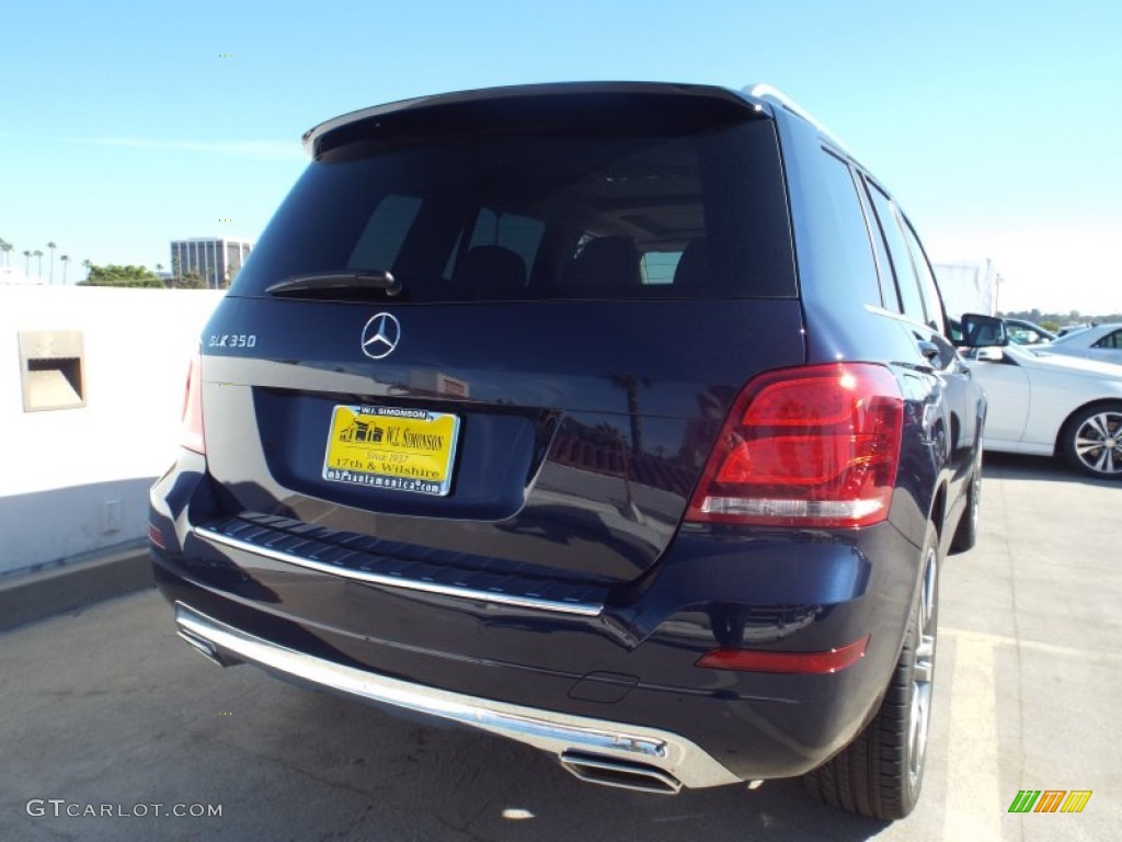 2015 GLK 350 - Lunar Blue Metallic / Ash/Black photo #4