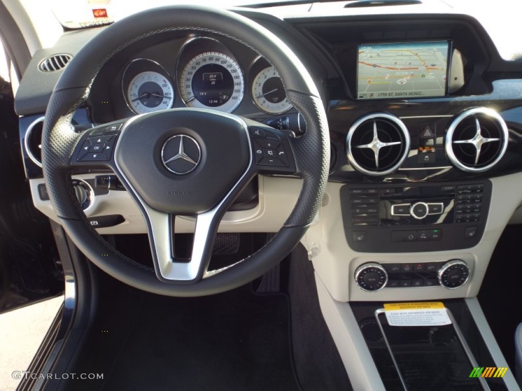 2015 Mercedes-Benz GLK 350 Ash/Black Dashboard Photo #99778034