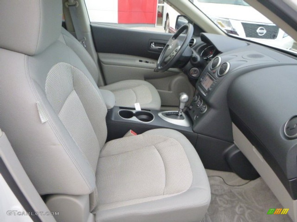 2011 Rogue SV AWD - Pearl White / Gray photo #11