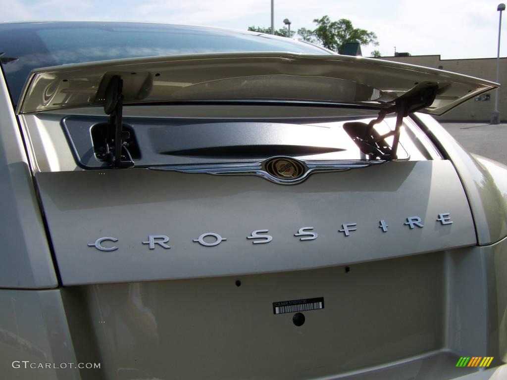 2007 Crossfire Limited Coupe - Oyster Gold Metallic / Dark Slate Gray/Cedar photo #9