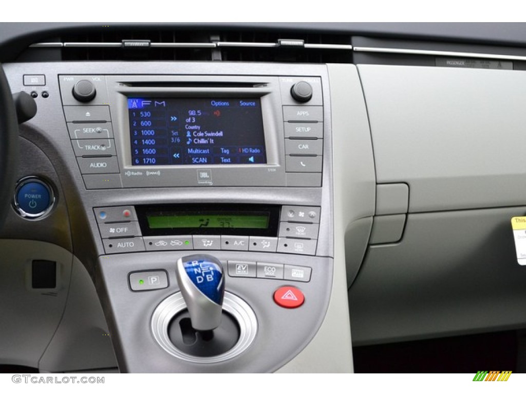 2015 Prius Four Hybrid - Nautical Blue Metallic / Misty Gray photo #6