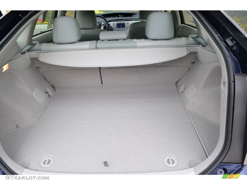 2015 Prius Four Hybrid - Nautical Blue Metallic / Misty Gray photo #8