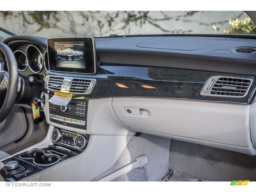 2015 Mercedes-Benz CLS 400 Coupe Porcelain/Black Dashboard Photo #99778691