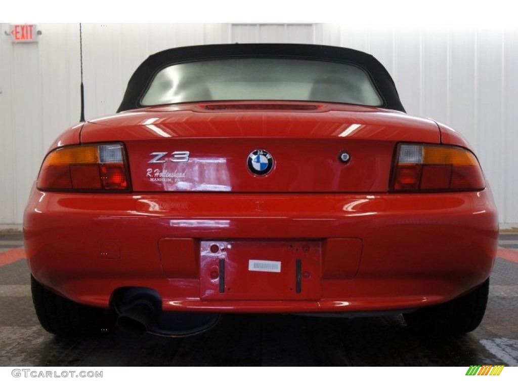1996 Z3 1.9 Roadster - Bright Red / Tan photo #9