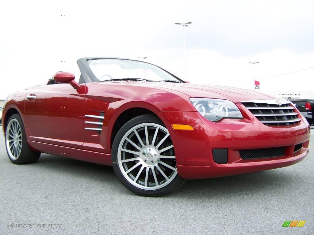 Blaze Red Crystal Pearlcoat Chrysler Crossfire