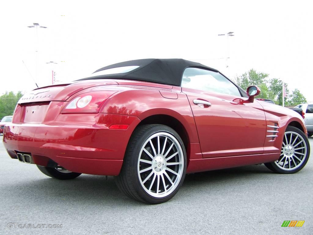 Blaze Red Crystal Pearlcoat 2007 Chrysler Crossfire SE Roadster Exterior Photo #9977913