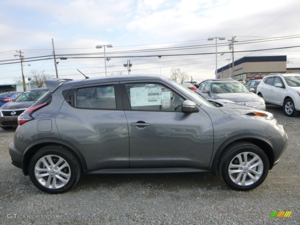 Gun Metallic 2015 Nissan Juke S AWD Exterior Photo #99779318