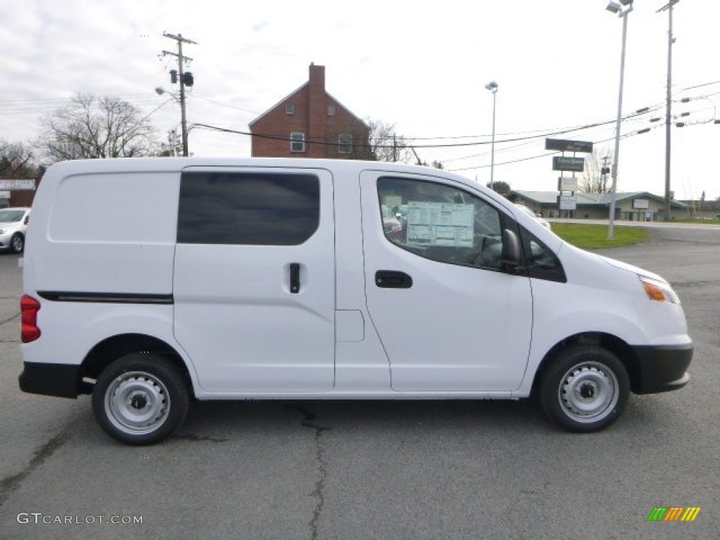 Designer White 2015 Chevrolet City Express LS Exterior Photo #99779360