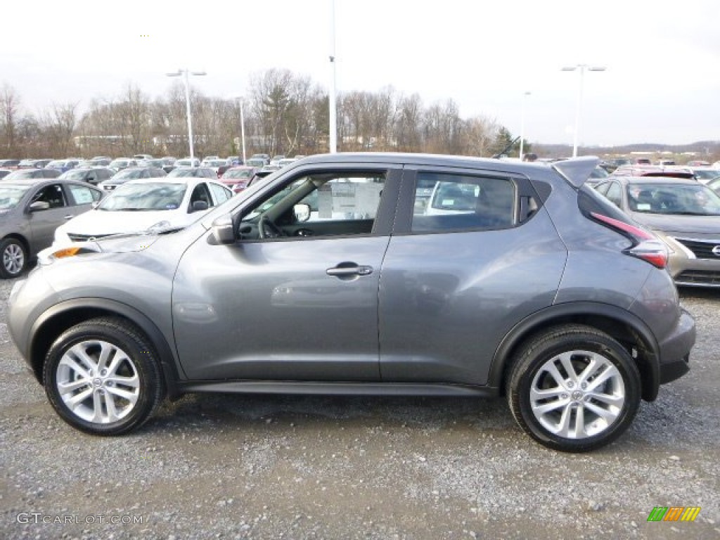 Gun Metallic 2015 Nissan Juke S AWD Exterior Photo #99779408