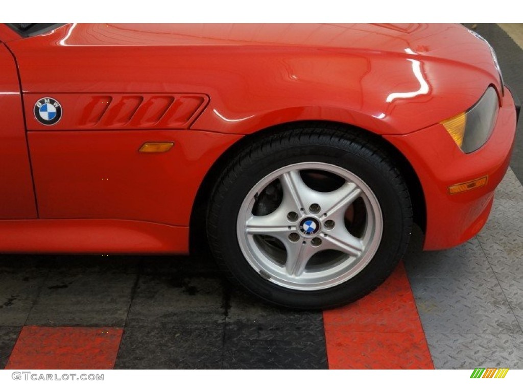 1996 Z3 1.9 Roadster - Bright Red / Tan photo #37