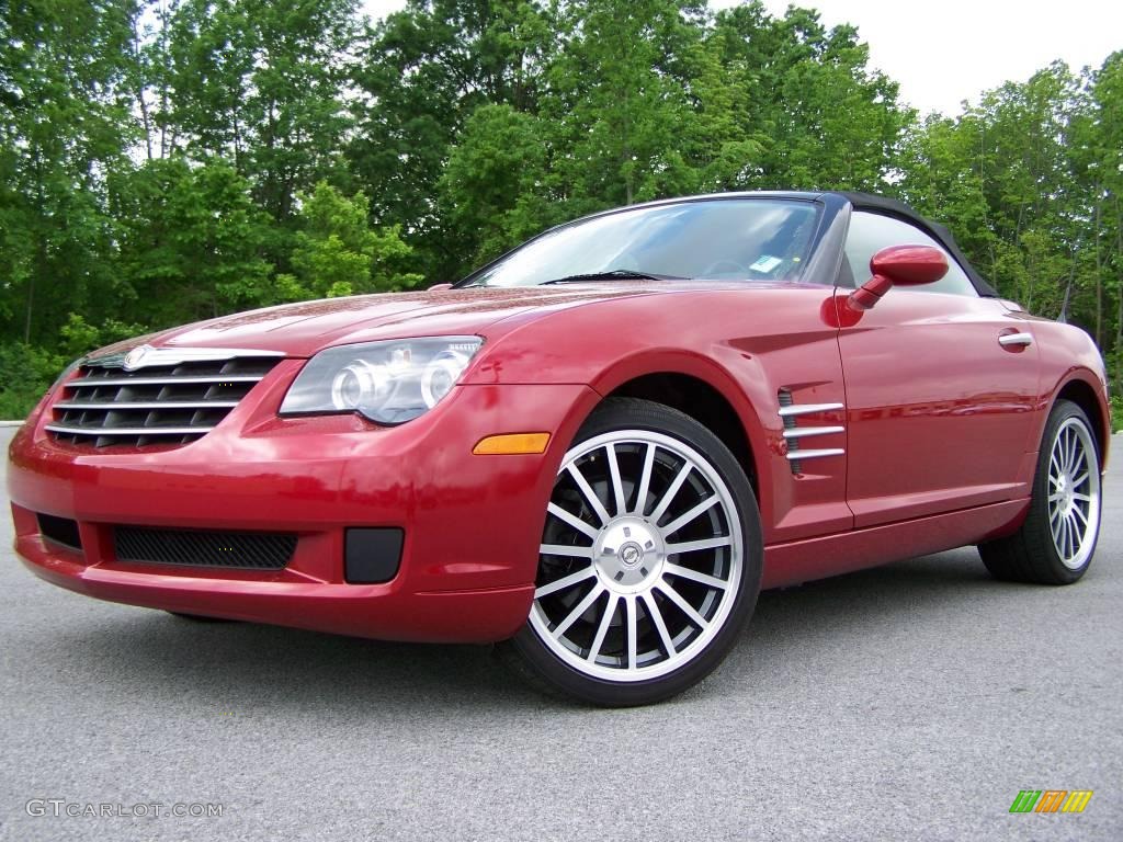 Blaze Red Crystal Pearlcoat 2007 Chrysler Crossfire SE Roadster Exterior Photo #9977944