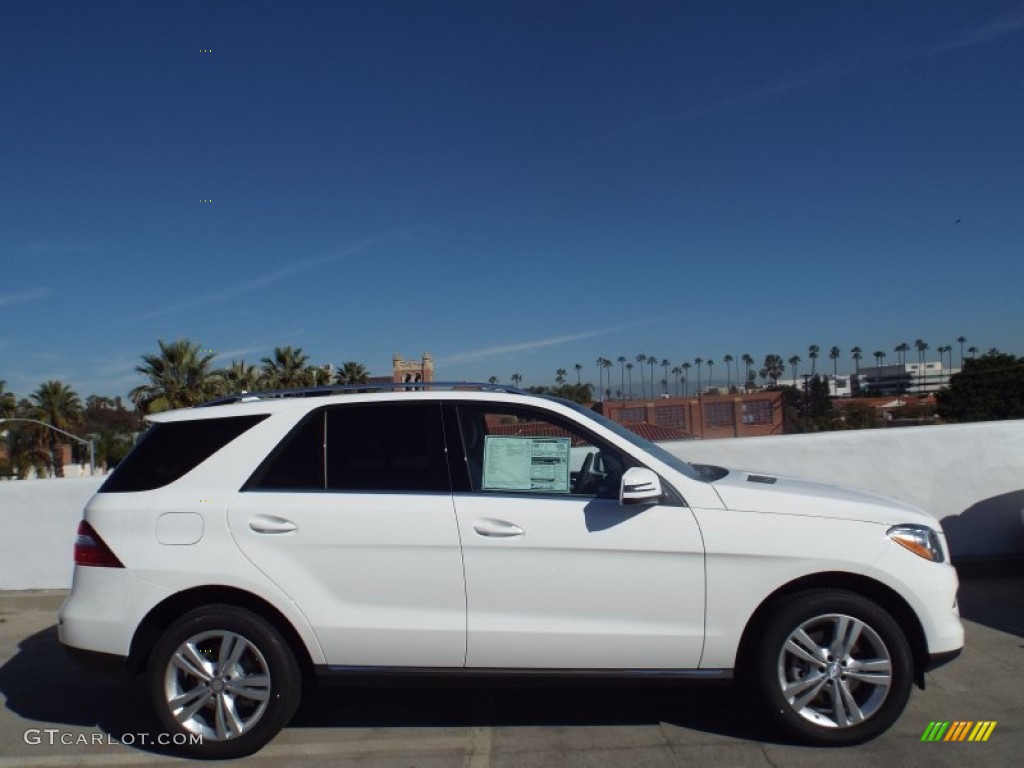 Polar White 2015 Mercedes-Benz ML 350 Exterior Photo #99779432