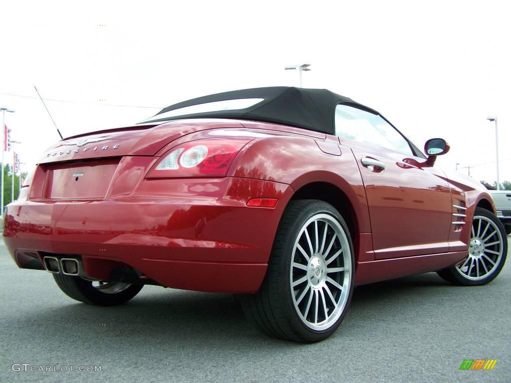 Blaze Red Crystal Pearlcoat 2007 Chrysler Crossfire SE Roadster Exterior Photo #9977949