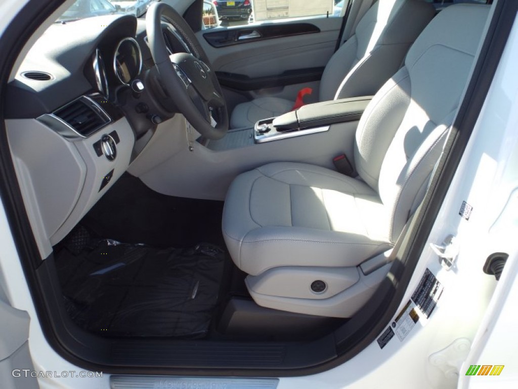 Grey/Dark Grey Interior 2015 Mercedes-Benz ML 350 Photo #99779519