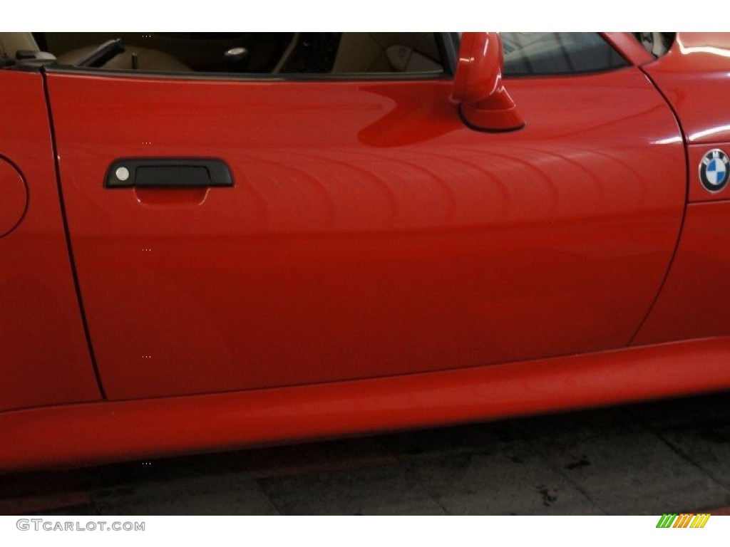 1996 Z3 1.9 Roadster - Bright Red / Tan photo #42