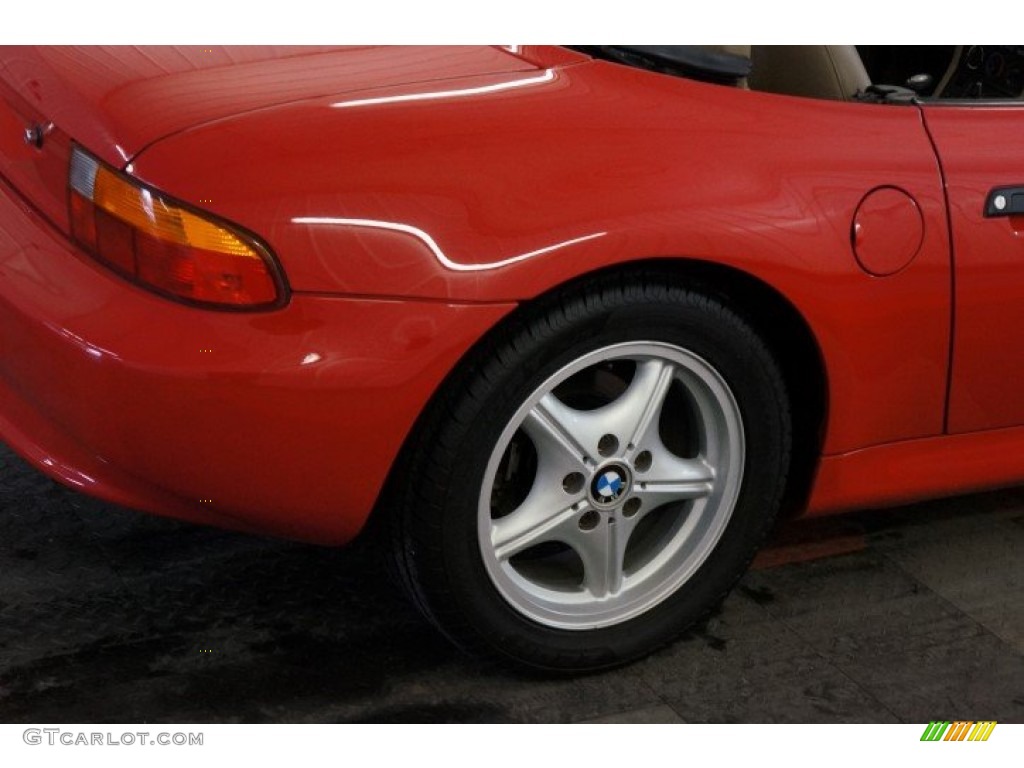 1996 Z3 1.9 Roadster - Bright Red / Tan photo #43