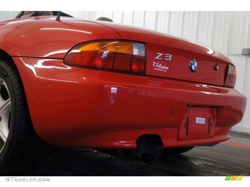 1996 Z3 1.9 Roadster - Bright Red / Tan photo #48