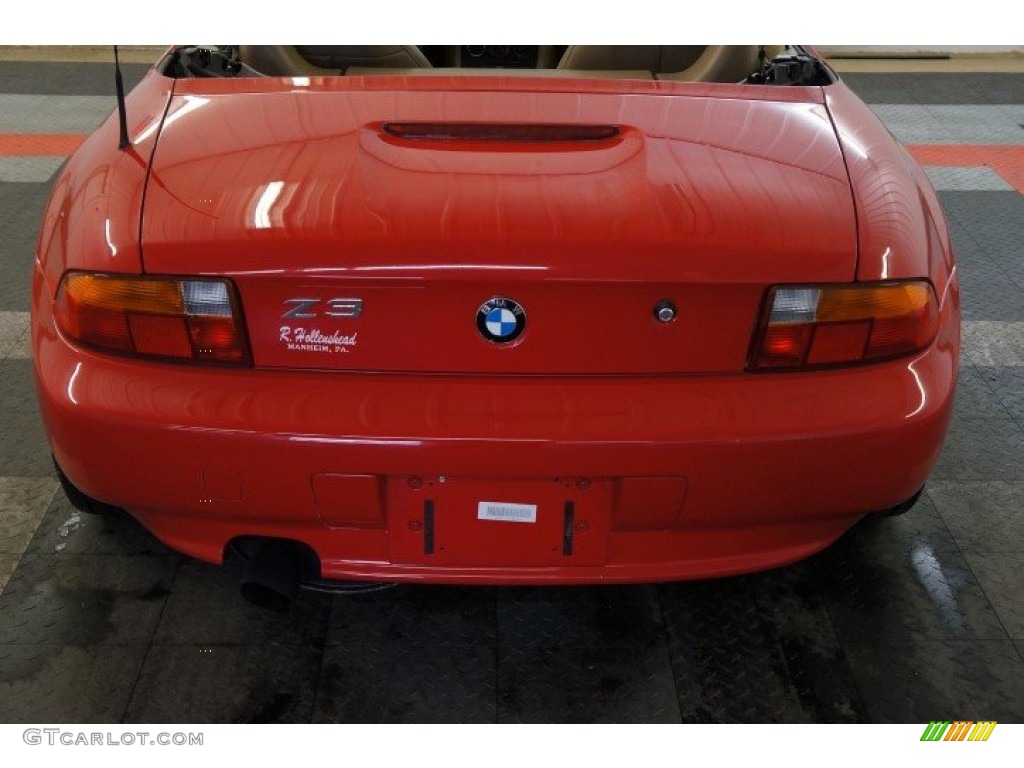 1996 Z3 1.9 Roadster - Bright Red / Tan photo #50