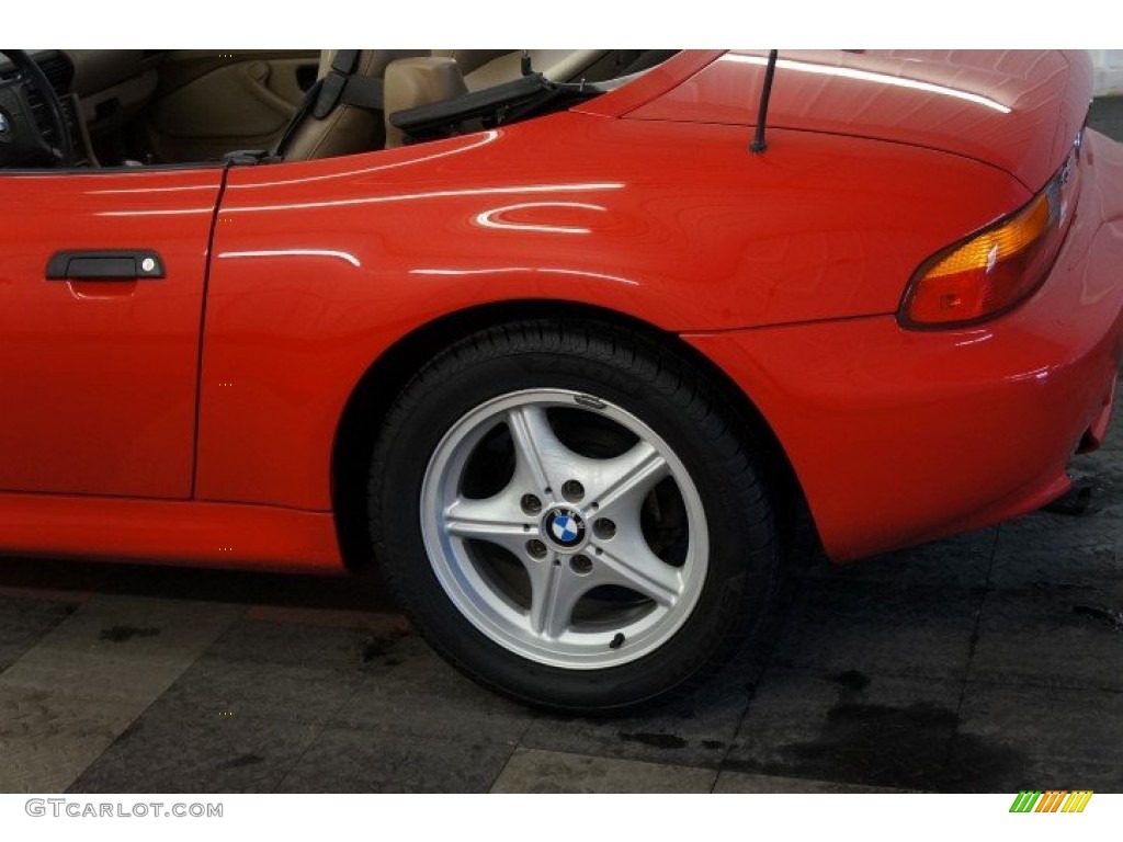 1996 Z3 1.9 Roadster - Bright Red / Tan photo #51