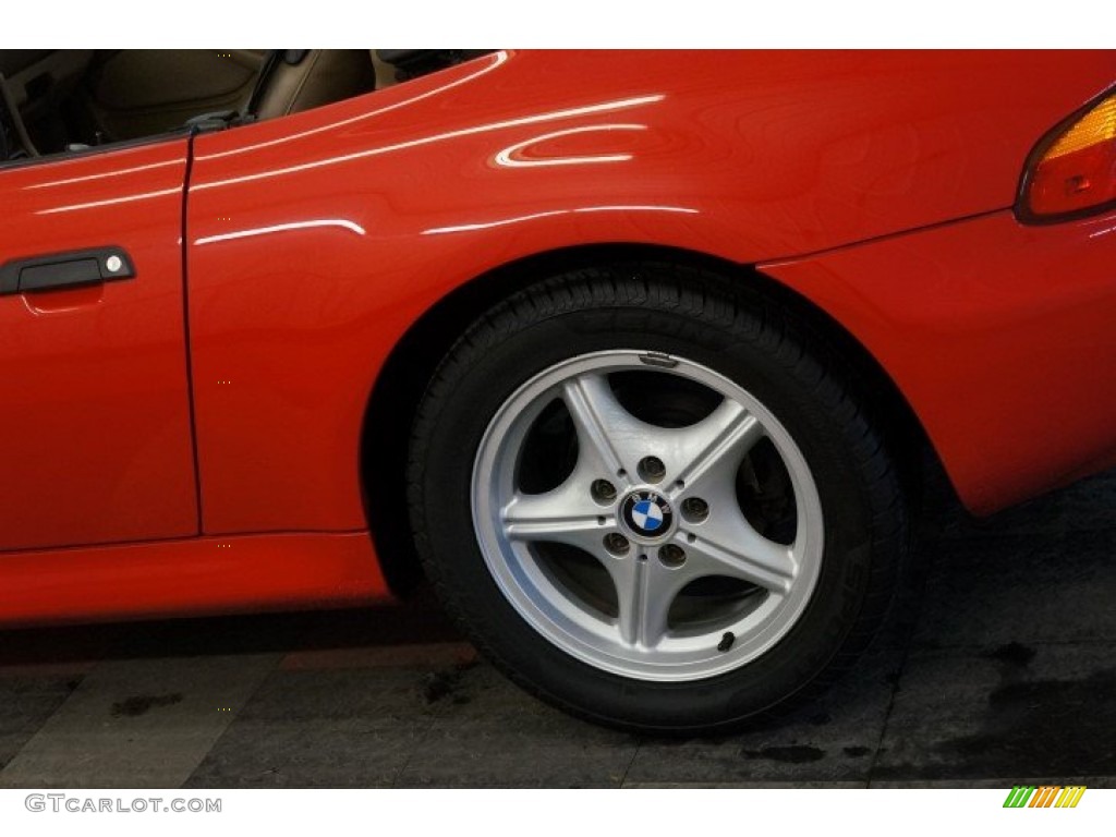 1996 Z3 1.9 Roadster - Bright Red / Tan photo #52