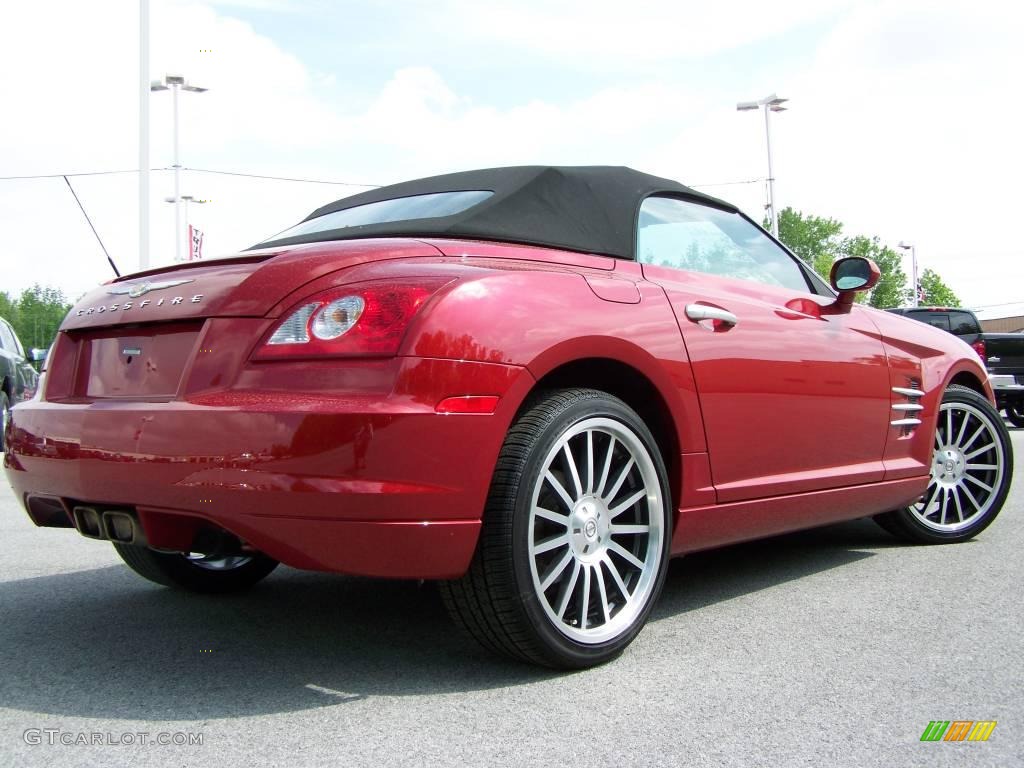 Blaze Red Crystal Pearlcoat 2007 Chrysler Crossfire SE Roadster Exterior Photo #9977985