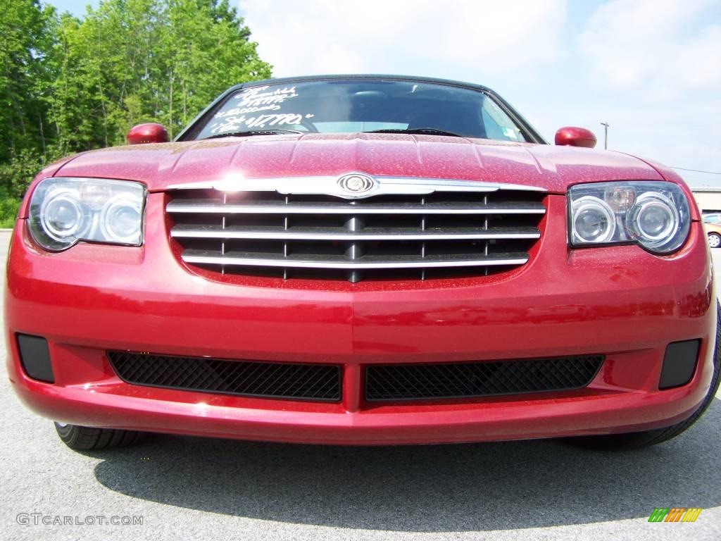 2007 Crossfire SE Roadster - Blaze Red Crystal Pearlcoat / Dark Slate Gray photo #7
