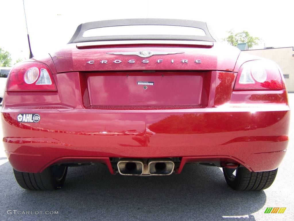 Blaze Red Crystal Pearlcoat 2007 Chrysler Crossfire SE Roadster Exterior Photo #9978035