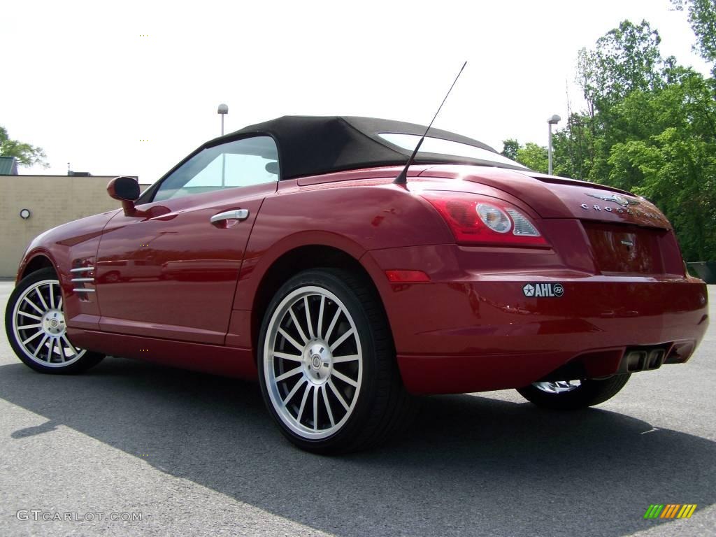 Blaze Red Crystal Pearlcoat 2007 Chrysler Crossfire SE Roadster Exterior Photo #9978050