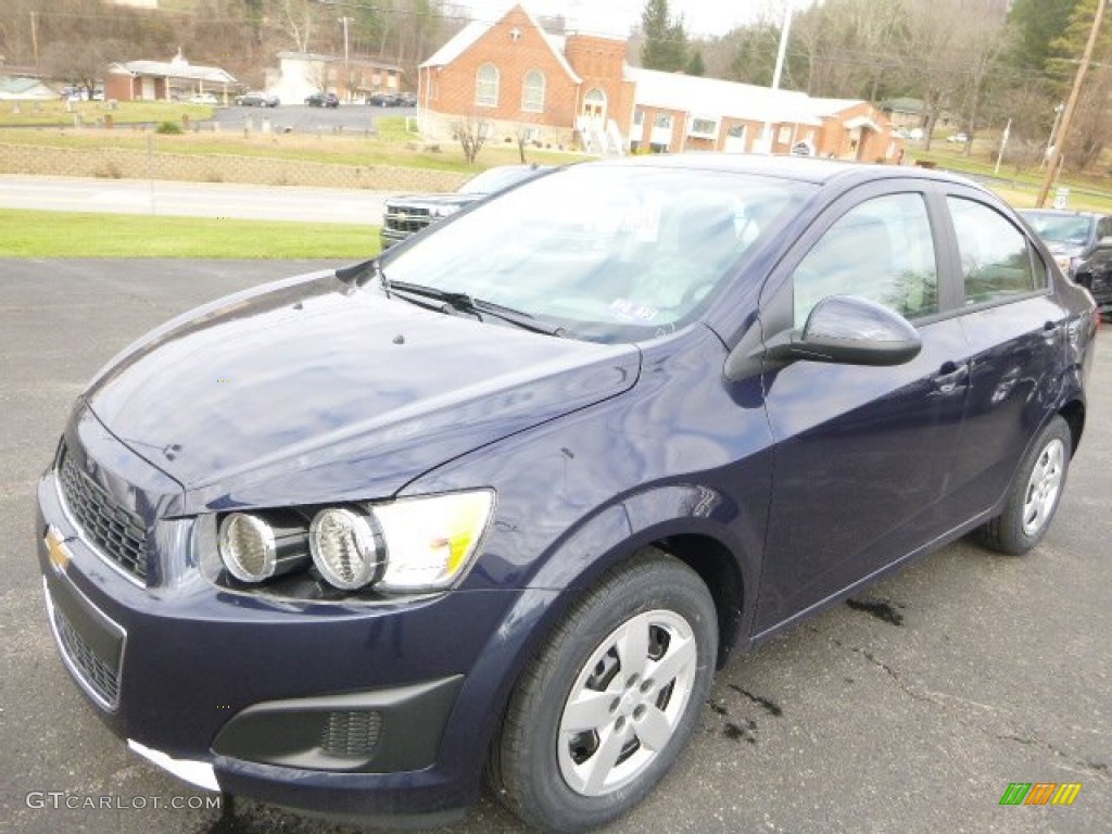 Blue Velvet Metallic 2015 Chevrolet Sonic LS Sedan Exterior Photo #99781286