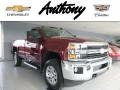 2015 Deep Ruby Metallic Chevrolet Silverado 2500HD LT Regular Cab 4x4  photo #1