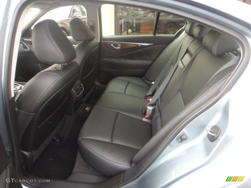2014 Infiniti Q 50S 3.7 Rear Seat Photo #99784016