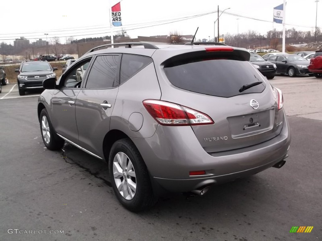 2012 Murano SL AWD - Platinum Graphite / Black photo #8