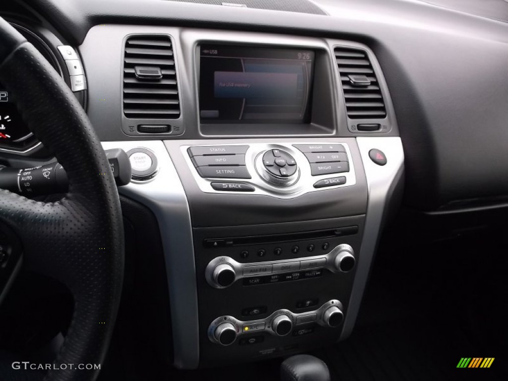 2012 Murano SL AWD - Platinum Graphite / Black photo #16