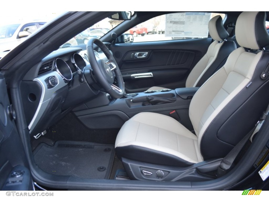 2015 Mustang EcoBoost Premium Coupe - Black / Ceramic photo #6