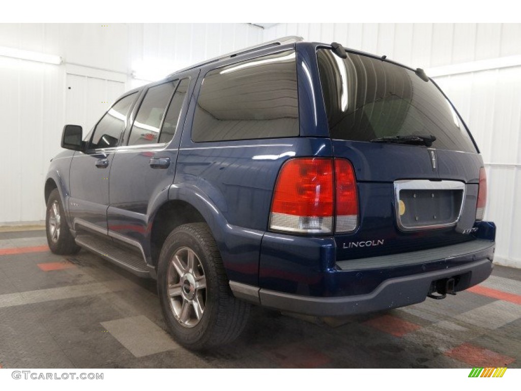 2005 Aviator Luxury AWD - Dark Blue Pearl Metallic / Dove Grey photo #10